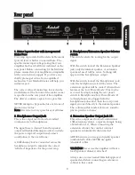 Предварительный просмотр 5 страницы Marshall Amplification Class 5 Owner'S Manual