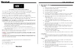 Preview for 3 page of Marshall Amplification CV355-30X-NDI User Manual