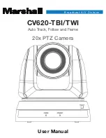 Preview for 1 page of Marshall Amplification CV620-TBI User Manual