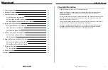 Preview for 2 page of Marshall Amplification CV630-IP User Manual