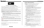 Preview for 3 page of Marshall Amplification CV730-NDI User Manual