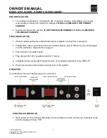 Preview for 5 page of Marshall Amplification DH5F-333ARB Owner'S Manual