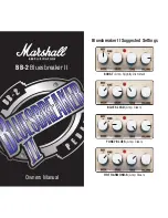 Preview for 1 page of Marshall Amplification EFFECT PEDAL BB2 Owner'S Manual