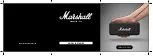 Marshall Amplification EMBERTON Quick Start Manual preview