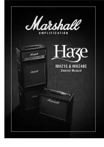 Marshall Amplification Haze MHZ15 Owner'S Manual preview