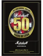 Marshall Amplification JTM-1H Owner'S Manual предпросмотр