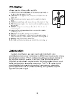 Preview for 2 page of Marshall Amplification JTM30 Handbook