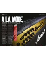 Предварительный просмотр 1 страницы Marshall Amplification JVM205C Brochure