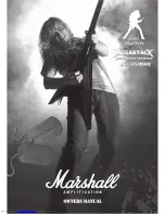 Marshall Amplification MG15FXMSDM Owner'S Manual предпросмотр