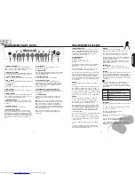 Предварительный просмотр 3 страницы Marshall Amplification MG15FXMSDM Owner'S Manual