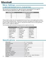 Preview for 14 page of Marshall Amplification ML-702 W Operating Instructions Manual