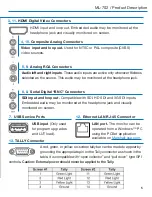 Preview for 5 page of Marshall Amplification ML-702 Operating Instructions Manual