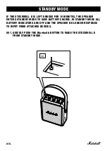 Preview for 15 page of Marshall Amplification STOCKWELL II User Manual