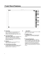 Preview for 6 page of Marshall Amplification V-R171X-DLW Operating Instructions Manual