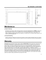 Preview for 31 page of Marshall Amplification V-R171X-DLW Operating Instructions Manual