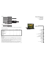 Preview for 1 page of Marshall Amplification V-RD151P User Manual