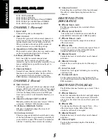 Preview for 5 page of Marshall Amplification ValveState Handbook