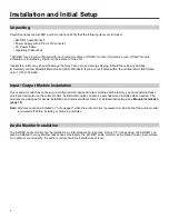 Preview for 4 page of Marshall Electronics AR-DM1 Operating Instructions Manual