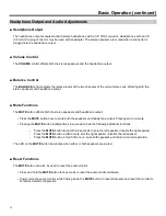 Preview for 10 page of Marshall Electronics AR-DM1 Operating Instructions Manual