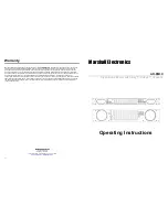 Marshall Electronics AR-DM3X Operating Instructions Manual предпросмотр