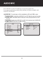 Предварительный просмотр 12 страницы Marshall Electronics CV343 Operation Manual