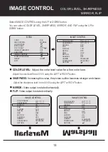 Предварительный просмотр 13 страницы Marshall Electronics CV343 Operation Manual