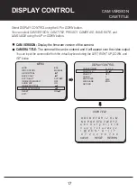 Preview for 17 page of Marshall Electronics CV343 Operation Manual