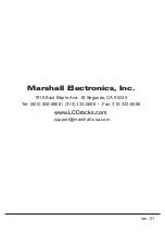 Preview for 23 page of Marshall Electronics CV343 Operation Manual