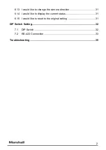 Preview for 3 page of Marshall Electronics CV620-BK4 Installation Manual