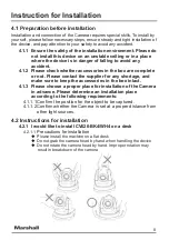 Preview for 9 page of Marshall Electronics CV620-BK4 Installation Manual