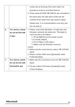 Preview for 37 page of Marshall Electronics CV620-BK4 Installation Manual