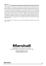 Preview for 38 page of Marshall Electronics CV620-BK4 Installation Manual