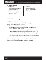 Preview for 12 page of Marshall Electronics M-CT5 Owner'S Manual