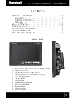 Предварительный просмотр 3 страницы Marshall Electronics M-CT7 Owner'S Manual