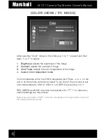 Предварительный просмотр 6 страницы Marshall Electronics M-CT7 Owner'S Manual