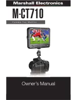 Marshall Electronics M-CT710 Owner'S Manual предпросмотр