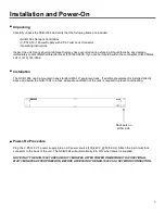 Preview for 5 page of Marshall Electronics Network Control Box for IMD Monitors NCB-1004 Operating Instructions Manual