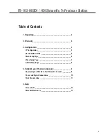 Preview for 2 page of Marshall Electronics PS-102-HDSDI / HDI User Manual