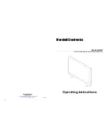 Marshall Electronics QV261-HDSDI Operating Instructions Manual preview