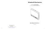 Marshall Electronics V-LCD101MD Operating Instructions Manual preview