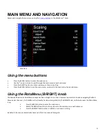 Preview for 9 page of Marshall Electronics V-LCD70MD Operating Instructions Manual