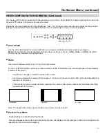 Preview for 11 page of Marshall Electronics V-LCD70XP-HDMI Operating Instructions Manual