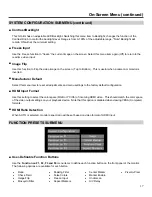 Preview for 17 page of Marshall Electronics V-LCD70XP-HDMI Operating Instructions Manual