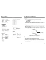 Предварительный просмотр 5 страницы Marshall Electronics V-LCD84SB-AFHD Operating Instructions Manual