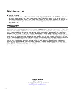 Preview for 22 page of Marshall Electronics V-MD171X Operating Instructions Manual