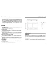 Preview for 4 page of Marshall Electronics V-R1042DP-DVI Operating Instructions Manual