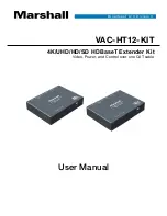Marshall Electronics VAC-HT12-KIT User Manual preview