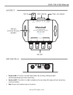 Предварительный просмотр 3 страницы Marshall Electronics VDA-104-3GS User Manual