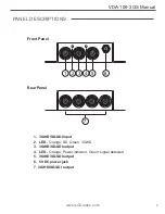 Предварительный просмотр 5 страницы Marshall Electronics VDA-106-3GS User Manual