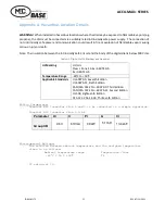 Preview for 12 page of Marshall Excelsior Accu-Max+ Series Installation Information